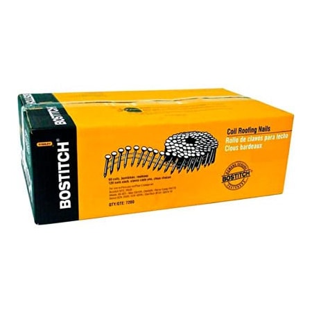 Dewalt Collated Roofing Nail, Galvanized, 15 Degrees CR5DGAL